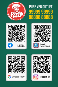 Pirus Social Media Promotion Banner 4' × 6' Template