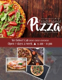 230 Pizza Flyer Template Customizable Design Templates Postermywall