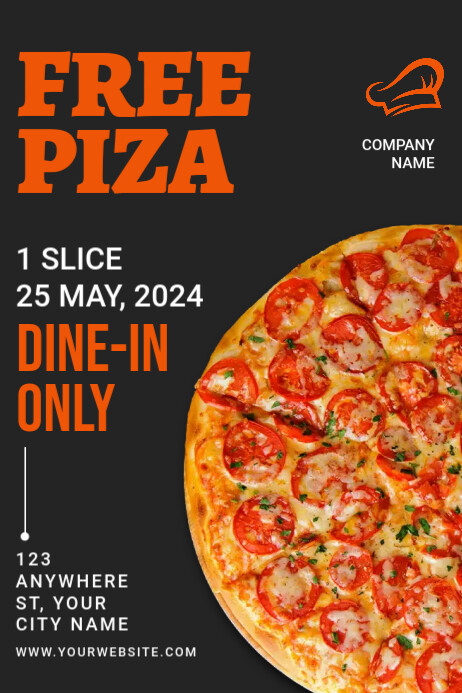 pizza11 Poster template