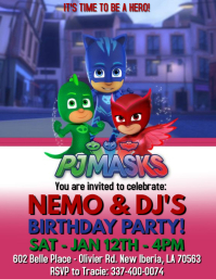 80 Pj Masks Customizable Design Templates Postermywall
