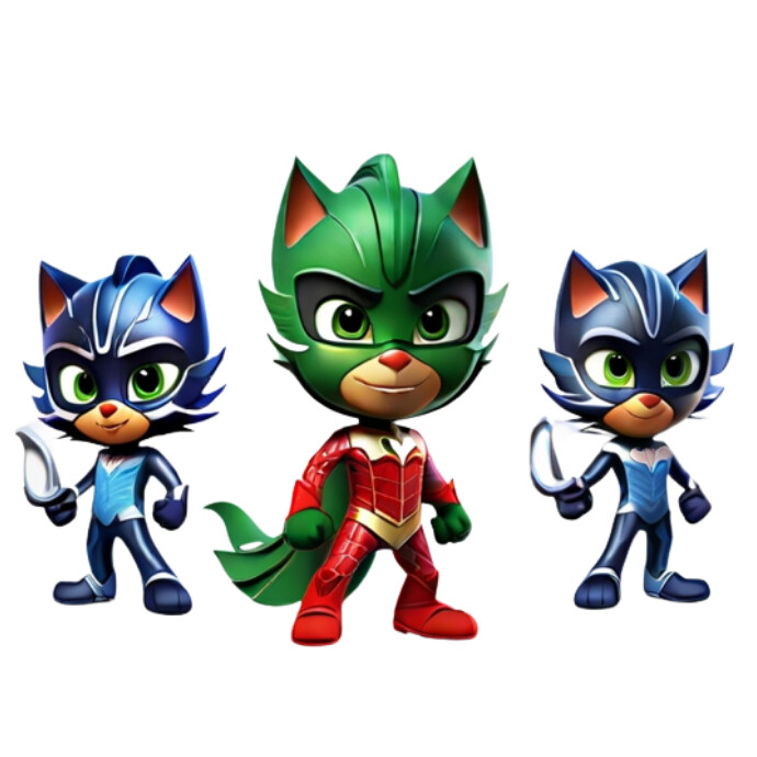 Pj Mask Design PJ mask cartoon character Template | PosterMyWall