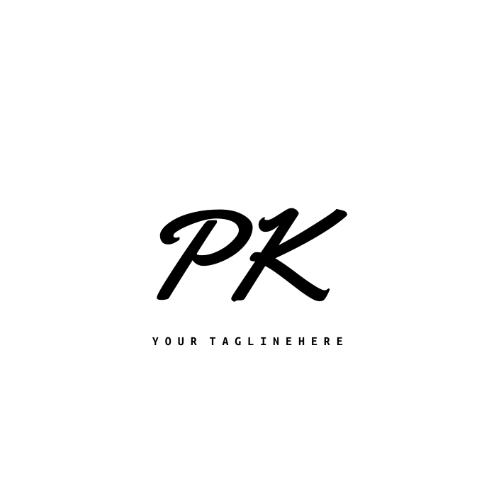Pk Computer Logo PK LOGO Template | PosterMyWall