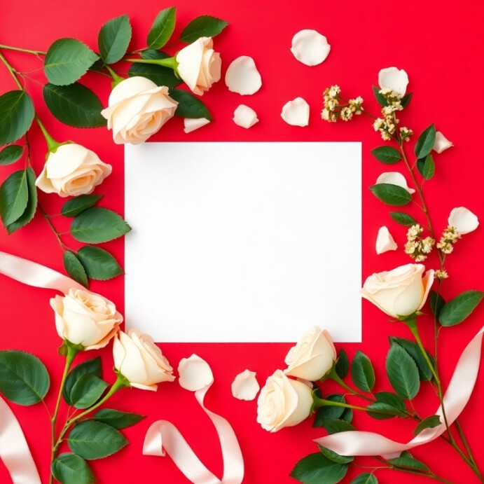Plain card background Instagram Post template