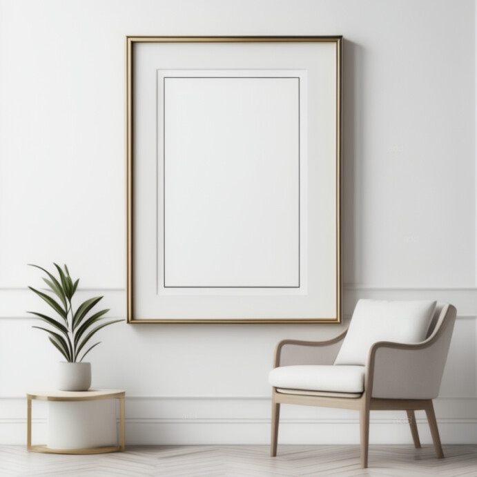 Plantilla de plain frame | PosterMyWall