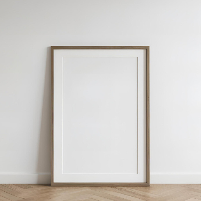 plain picture frame background mockup background Templat | PosterMyWall