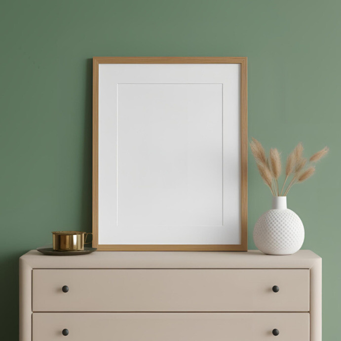 plain picture frame background mockup background Template | PosterMyWall