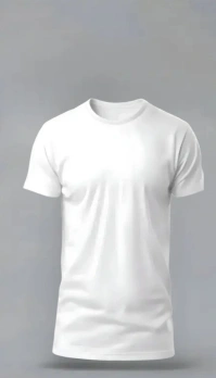 Plain t shirt template Biglietto da visita