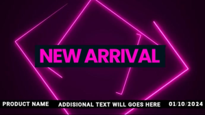 Viola New Product Launch Digitalt display Template