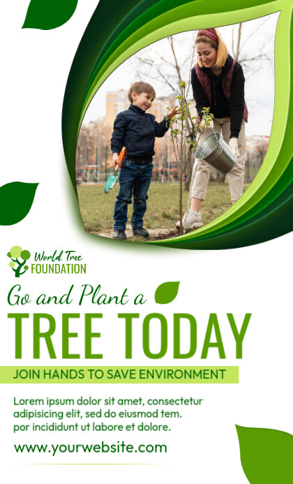 Plant a Tree Template | PosterMyWall
