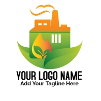 Plant Illustration, Biomass Renewable Energy Biofuel Energy Development, Energy, Leaf, Company Logo Logótipo template