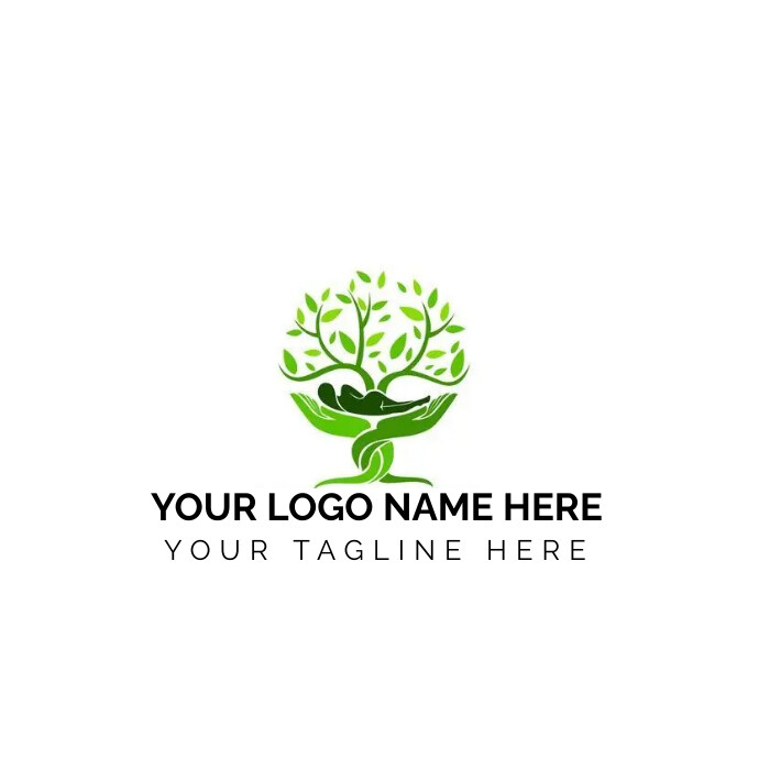 plant logo Template PosterMyWall