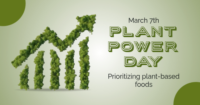 Plantilla de Plant Power Day | PosterMyWall