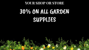 Sort Spring Sale Digital Display Template