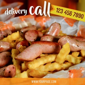 Pengiriman Pizza Italia Templat Postermywall