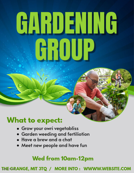 planting service template | PosterMyWall