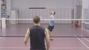 Play Badminton รูปปกบน YouTube Channel template