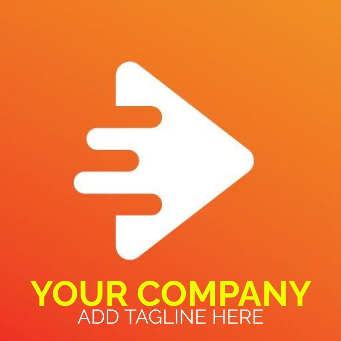 Play Button Logo design Template | PosterMyWall