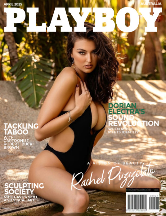 Playboy Australia magazine cover 250428 Template PosterMyWall