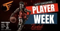 Player of The Game Banner Facebook Shared Image template