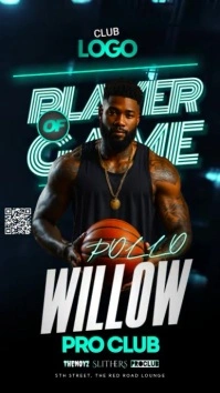 Player of The Game Best Design Instagram Story template