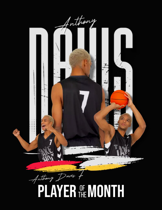 Player Of The Month Flyer (US Letter) template