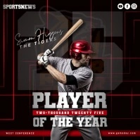 Player of the Week Instagram Post template