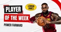 player of the week3 Gedeelde afbeelding op Facebook template