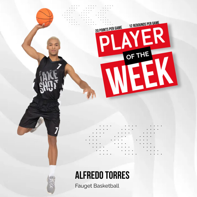 player week Message Instagram template