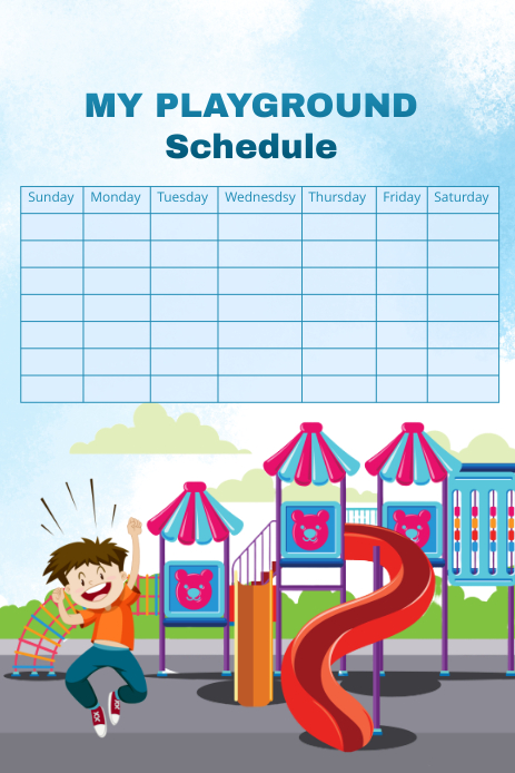 Playground Template PosterMyWall
