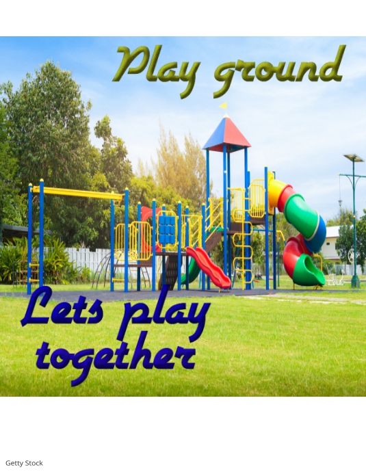 playground Template | PosterMyWall