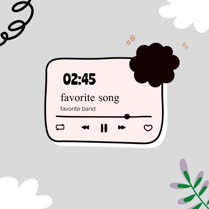 playlist song Template | PosterMyWall