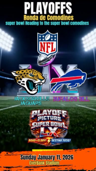 playoofs nfl 2026 Instagram Reel template