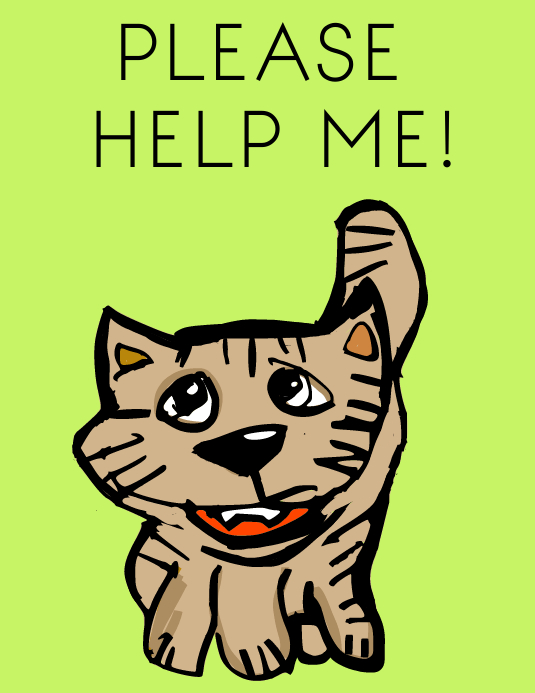 Copy of Please help me | PosterMyWall