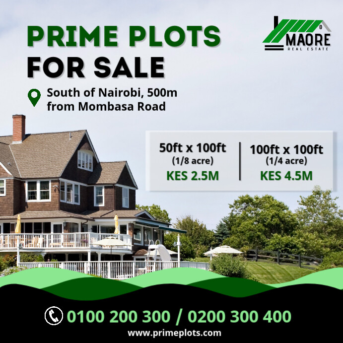 Plots for sale Template | PosterMyWall