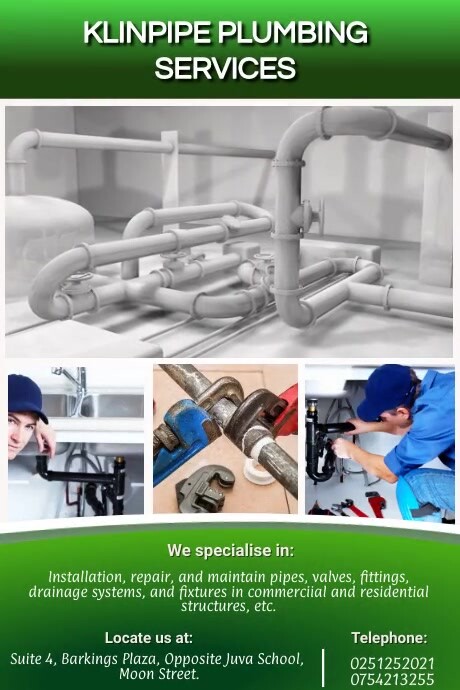 Plumber Display Plumber ad Template | PosterMyWall
