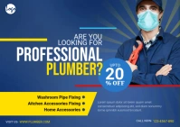 Plumber Service Template Postcard