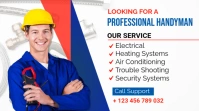 Plumbing service Twitter Post template