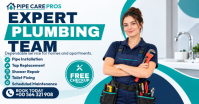 Putih Plumbing Services Facebook Shared Image Template