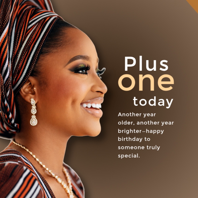 Copy of Plus one today | PosterMyWall