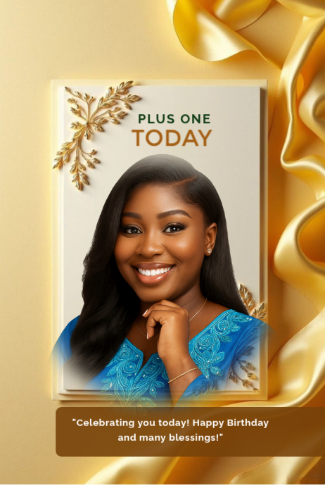 Copy of PLUS ONE TODAY | PosterMyWall