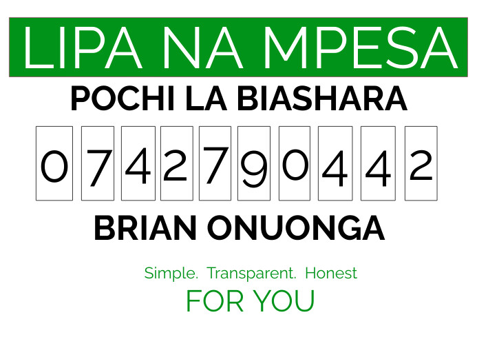 Pochi La Biashara Poster Template PosterMyWall pochi-la-biashara-poster-template-postermywall