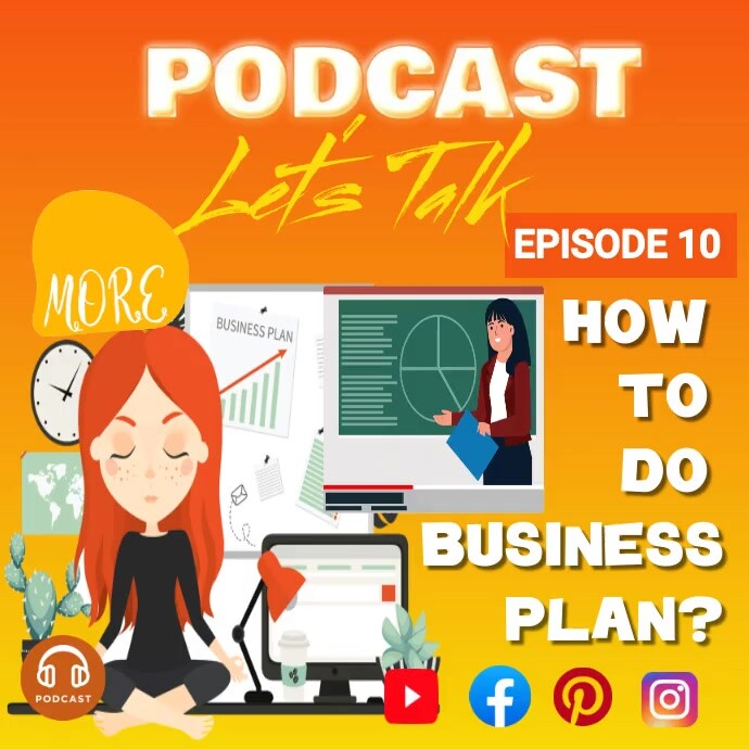 PODCAST10 Template PosterMyWall