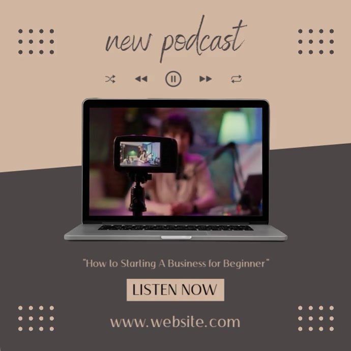 Podcast Ads Template | PosterMyWall