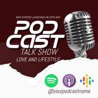 podcast cover Template | PosterMyWall