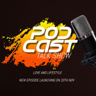 podcast cover Template | PosterMyWall
