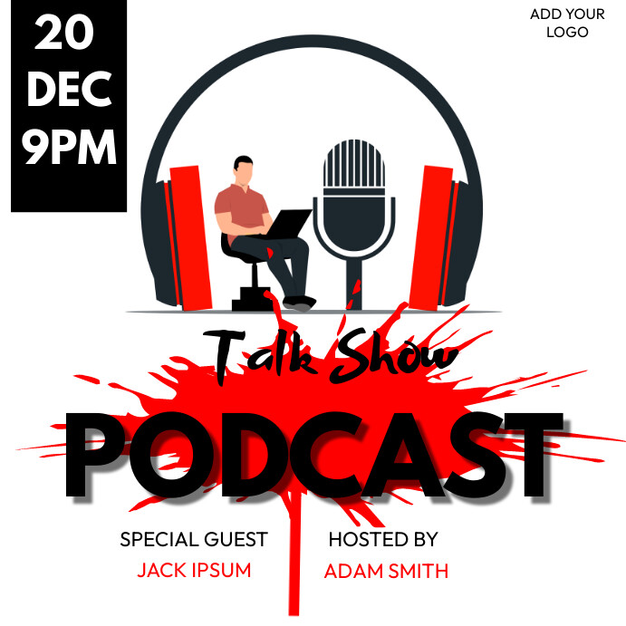 Podcast Covers Template | PosterMyWall