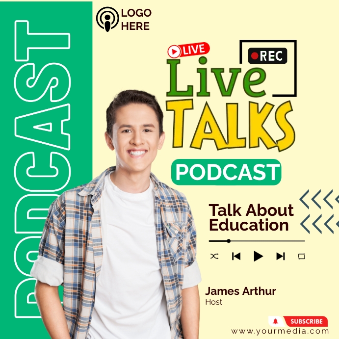 Podcast Instagram Post template