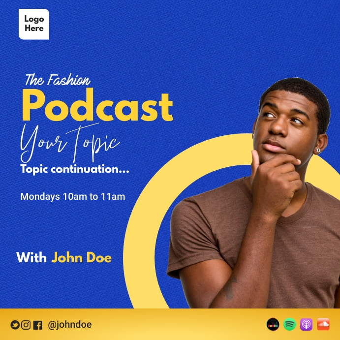 Copy of Podcast | PosterMyWall