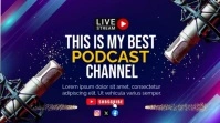 Podcast Digital Display (16:9) template