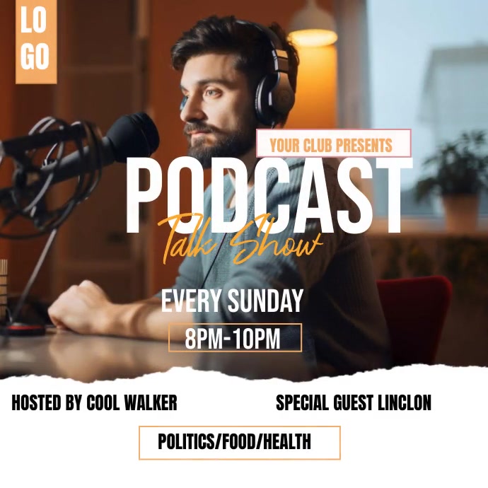 podcast flyer Template PosterMyWall podcast flyer Template PosterMyWall